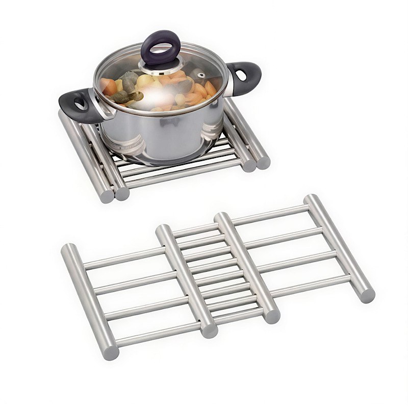 زیر قابلمه ای کشویی مدل استیل