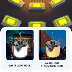 لامپ اضطراری سفر و کمپینگ خورشیدی مدل V111