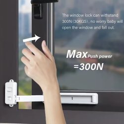 قفل ایمنی چندمنظوره پنجره مدل Eudemon