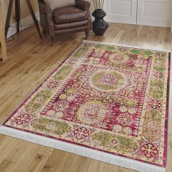 فرش مخمل نادی طرح سنتی کد o143