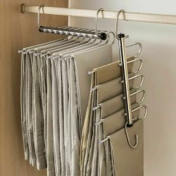 رخت آویز 5 طبقه رگالی مدل تمام استیل